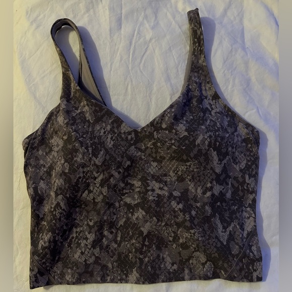 Lululemon Align Tank Top in Hideaway Camo Lunar Rock Multi - Picture 4 of 12